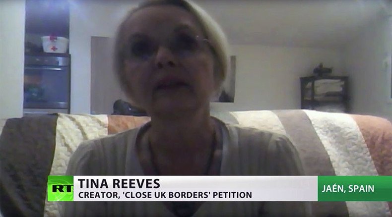 British woman behind 400k petition to ‘close UK borders’… lives in Spain