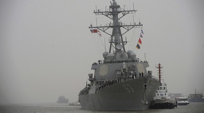 US ship to drill with Chinese navy amid tensions