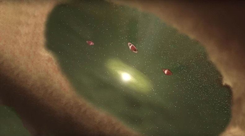 It’s a baby-planet! Scientists watch new planet being born from dust (VIDEO)