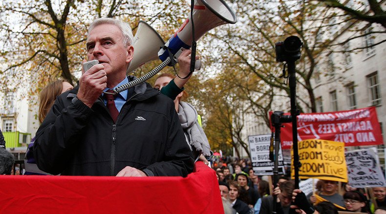 ‘Socialism with an iPad!’ McDonnell unveils Labour’s tech-savvy vision