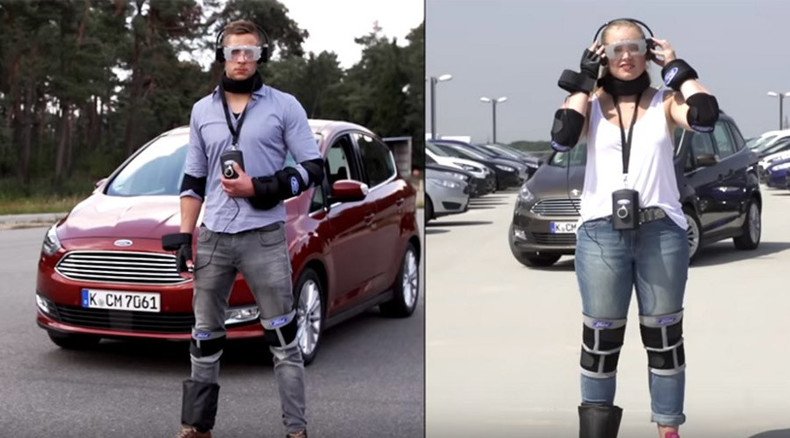 Wheely high: Virtual reality suit simulates effect of narcotics on drivers (VIDEO)