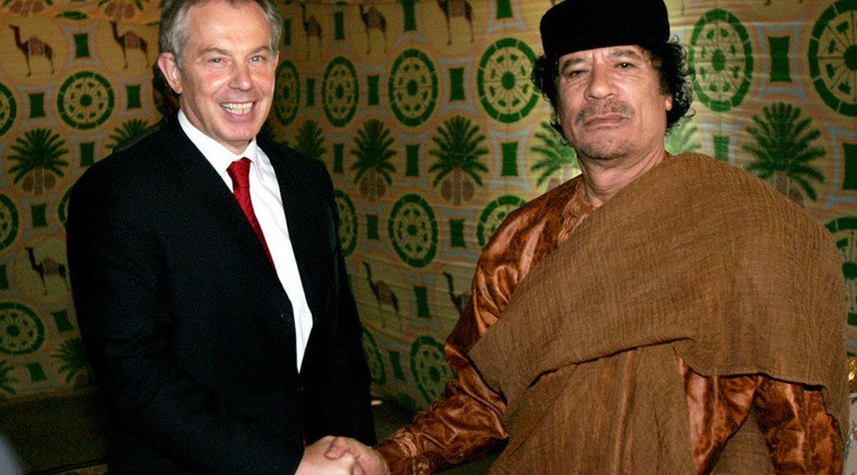 Parliament to question Blair over Gaddafi ties