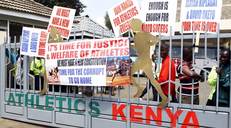 Athletes storm Athletics Kenya HQ in protest against corruption