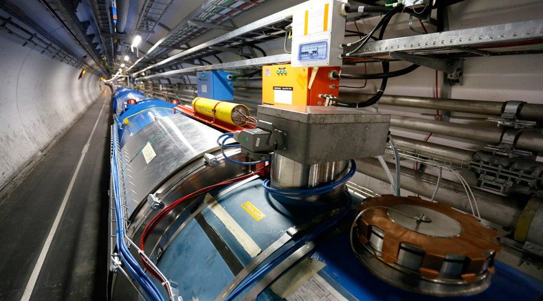 Large Hadron Collider creates matter similar to 1st moments of universe at record-high energy