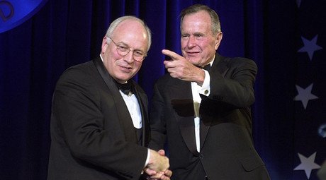 Elder Bush: ‘Hard-line’ Cheney built “his own empire”