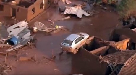 ‘Catastrophe’: At least 17 killed, 45 missing, town leveled by flood in Brazil dam collapse