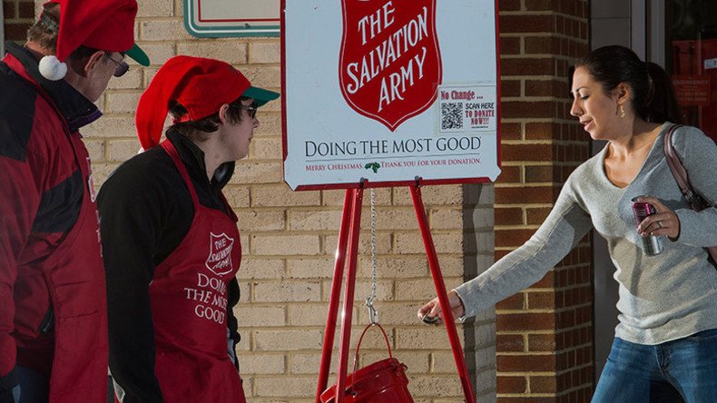 Once-destitute couple drops $500,000 check in Salvation Army kettle