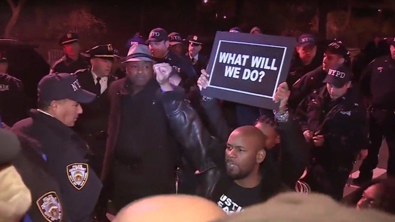‘Chokehold on the city’: NYPD arrests 20 protesters demanding justice in Eric Garner death (VIDEO)