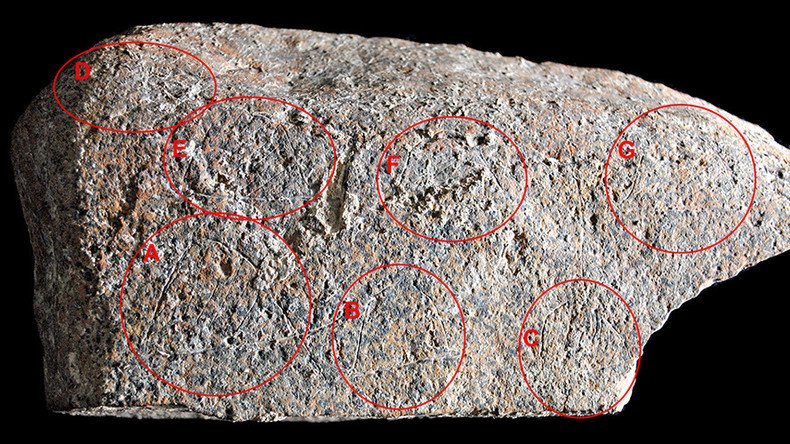 13,800yo rule-breaking rock drawing of Paleolithic life found in Spain