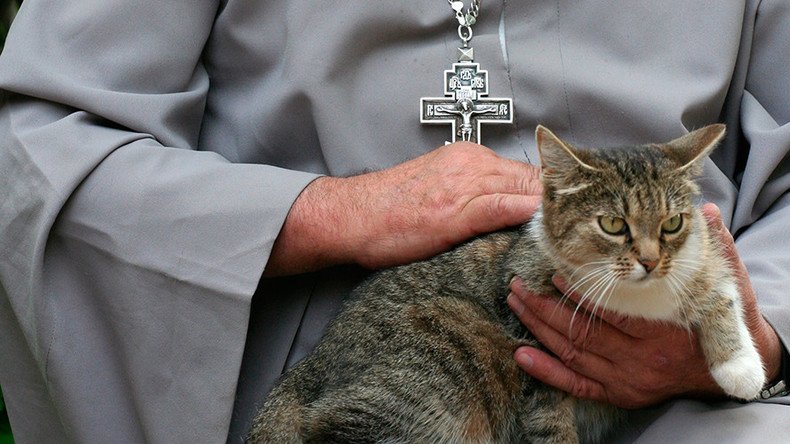 A priest's best friend: Orthodox clerics pose for calendar with their cute cats 