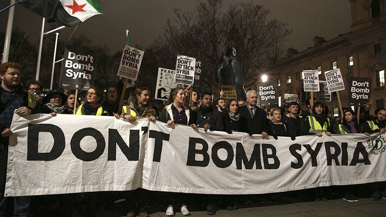 Support for Syria airstrikes plummets after Parliament vote – opinion poll