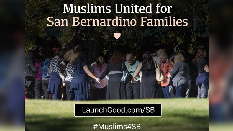 ‘We wish to respond to evil with good’: Muslims raise funds for San Bernardino victims