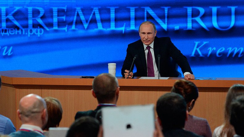 Putin’s 2015 media Q&A marathon: 1,400 journalists to pose questions to Russian president