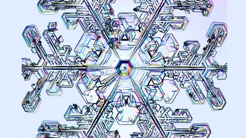 Stunning ‘designer’ snowflakes grown in a lab
