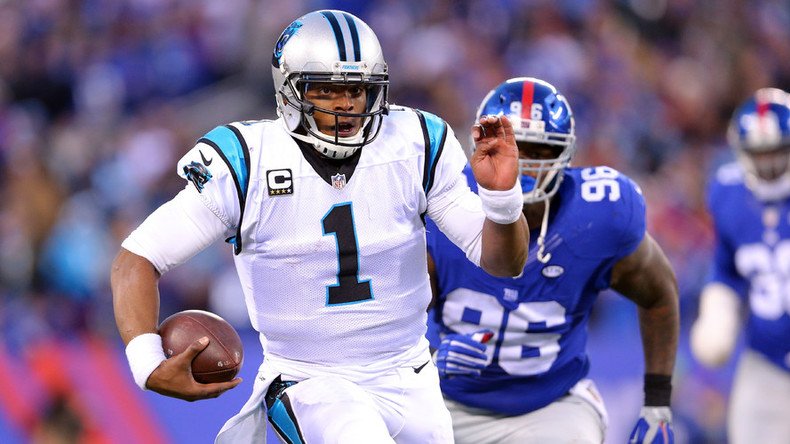 Newton drives Panthers to 14-0 despite amazing Giants comeback