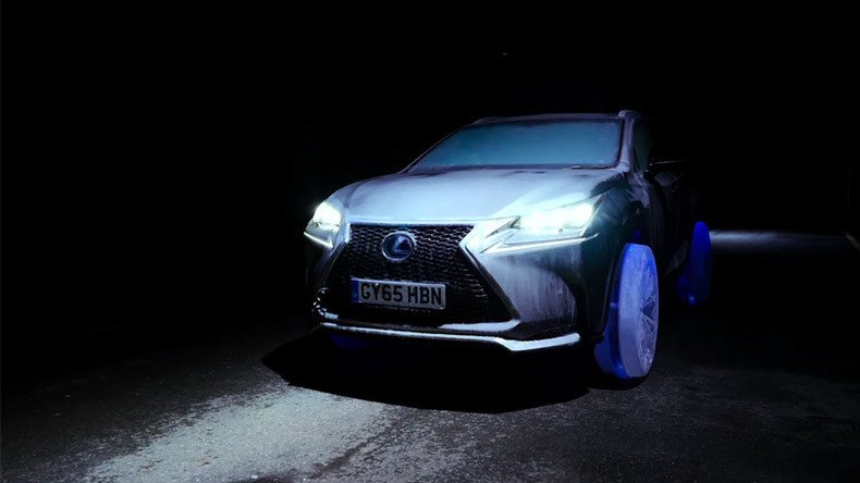 Cool Runnings: Lexus produces car with tires made of ice