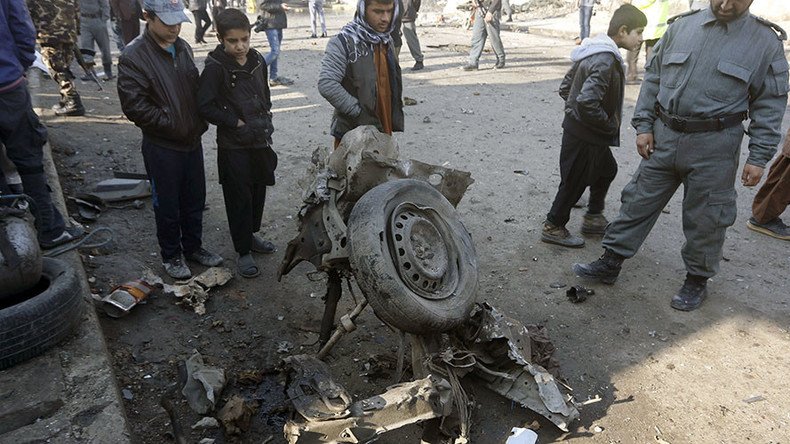 18 children wounded in a suicide attack near school in Afghan capital