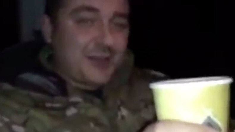 Ukrainian lawmaker filmed singing along to neo-Nazi song, saluting Hitler
