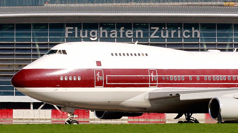 Qatari ex-emir’s broken leg sees 9 ‘emergency’ landings in Zurich despite night flight ban