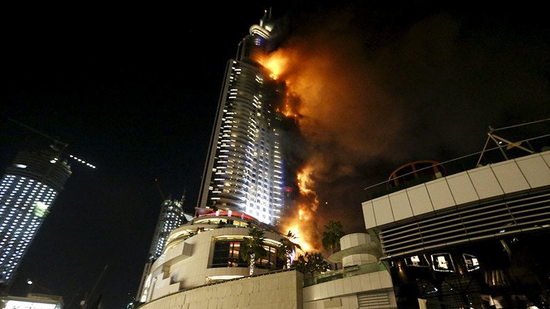 Inferno at 63-story luxury hotel in Dubai near New Year’s Eve fireworks display (PHOTOS, VIDEOS)