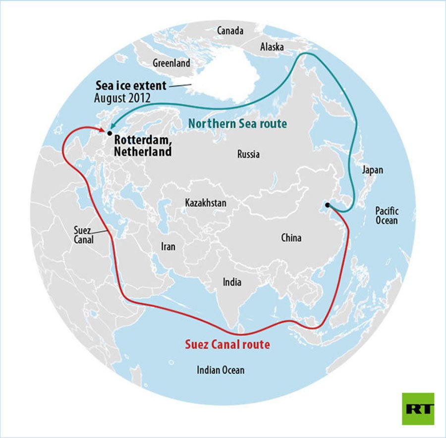 China, Russia to build 'Ice Silk Road' along Northern Sea Rou