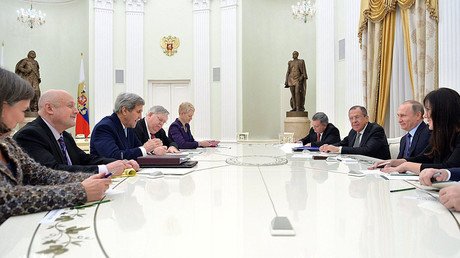 ‘We see Syria fundamentally very similarly’ – Kerry after talks with Putin, Lavrov