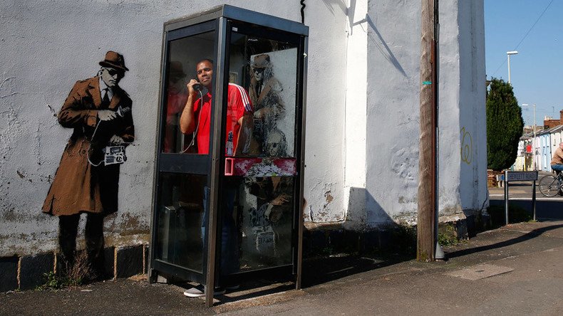 Banksy’s ‘Spy Booth’ house in Cheltenham up for sale