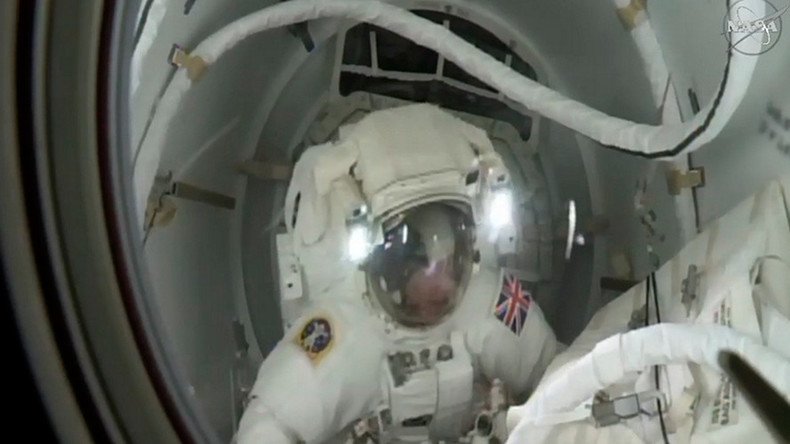 Spacewalk cut short because of water in astronaut’s helmet