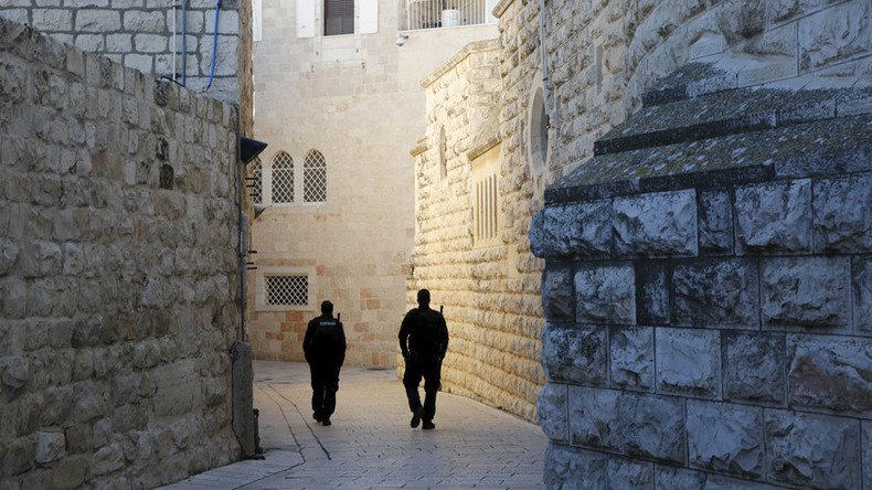 Two Jewish teens arrested for scrawling anti-Christian graffiti on Jerusalem monastery