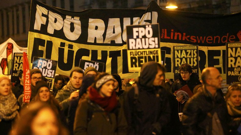Thousands protest against Vienna ball funded by far-right party (PHOTO, VIDEO)