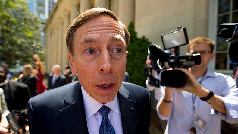 No more punishment for disgraced Gen. Petraeus, CIA chief who leaked state secrets