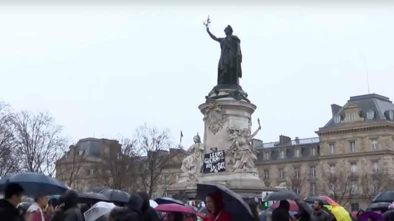 Thousands march to protest state of emergency in France