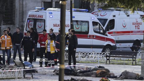 At least 10 foreigners killed, 15 wounded in suicide bombing on central Istanbul square