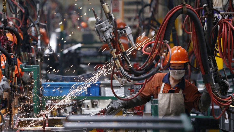 China factories continue to lose steam