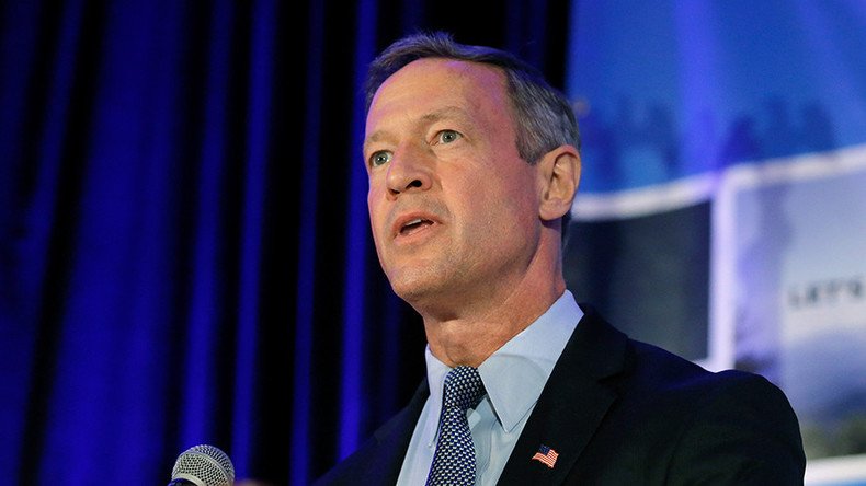 Democratic candidate O'Malley to suspend US presidential campaign – reports