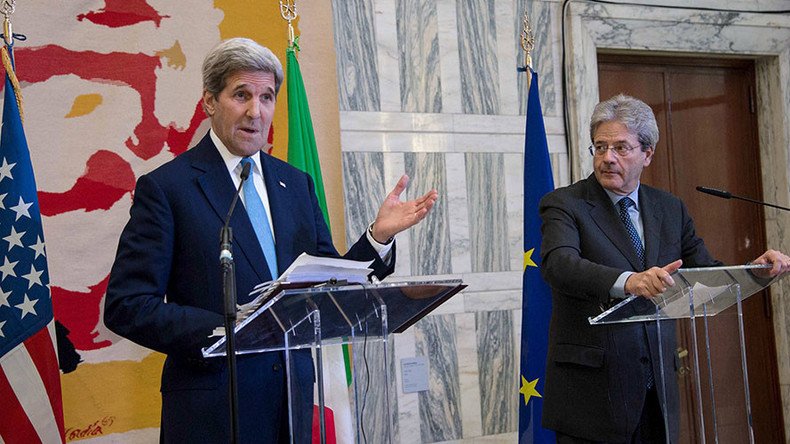 ‘You created ISIS!’ Press conference scandal mars Kerry’s visit to Italy