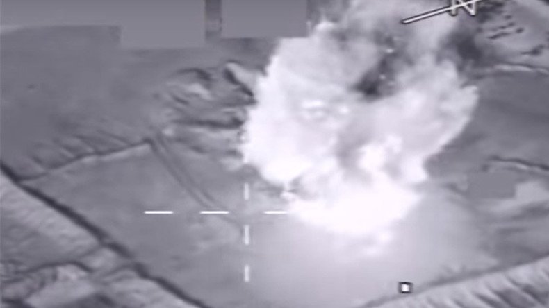 US-led airstrikes destroy ISIS oil & gas plant (VIDEO)