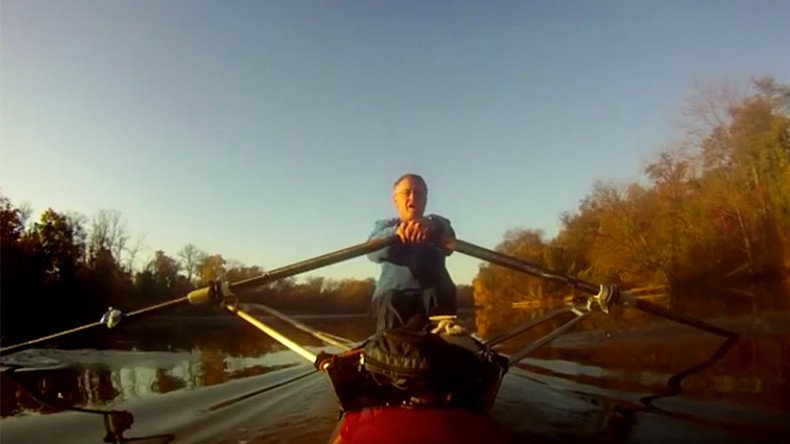 Dream life: Row, row, your boat to work, gently down the river (VIDEO)