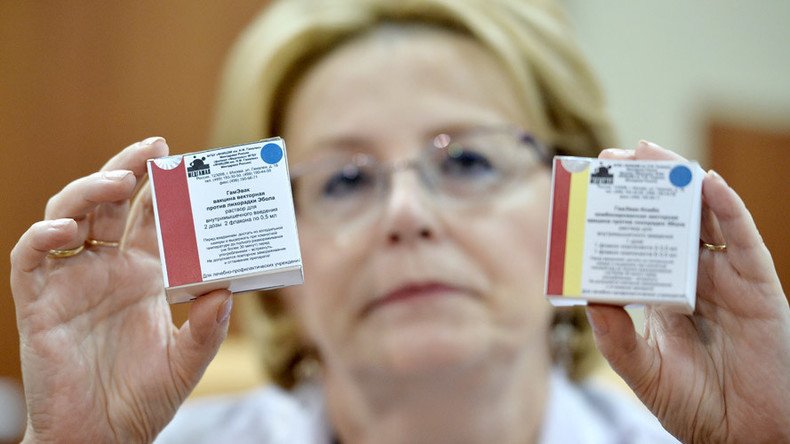 We’ve got the only proven Ebola vaccine, but we’ll share it – Russia’s health minister to RT