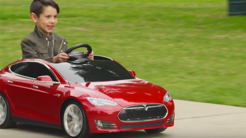 Growing up Tesla: Toy Model S to hit playgrounds