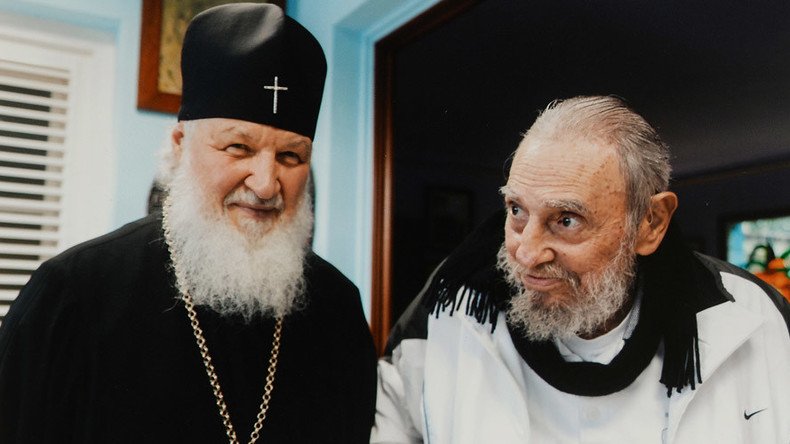 Russian Patriarch Kirill meets Cuba’s Fidel Castro in Havana (VIDEO)