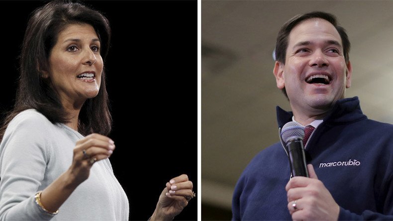  South Carolina Gov. Nikki Haley endorses Marco Rubio for president