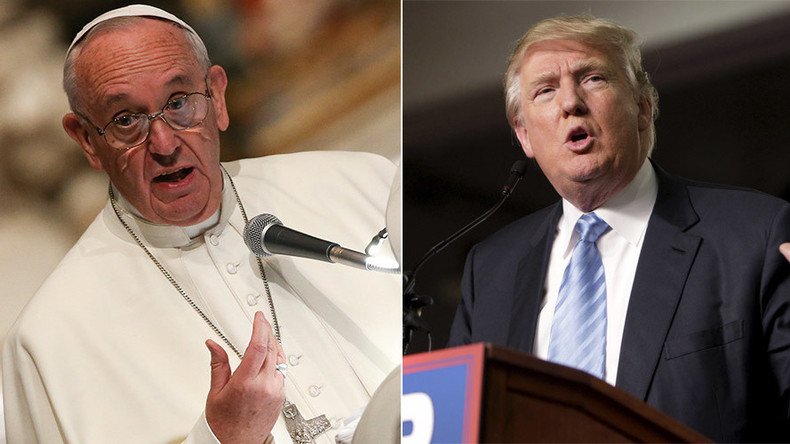 Trump to Pope: When ISIS comes to Rome you'll pray I'm president