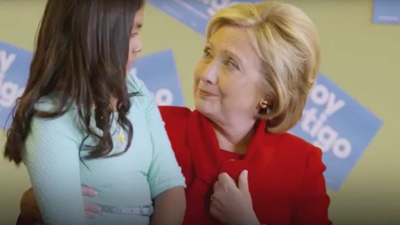 Hillary Clinton tries to woo Nevada’s Latino voters with teary-eyed girl ad 