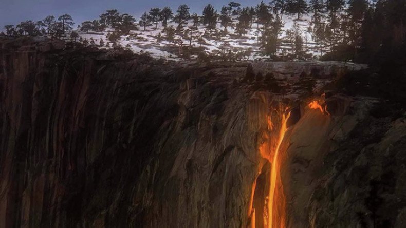 #LavaLove: Yosemite’s bizarre firefall returns to delight of social media (PHOTOS)