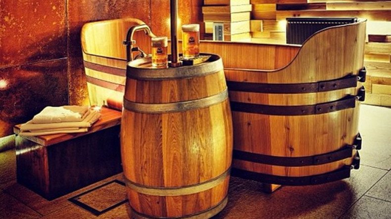 Pursuit of Hoppiness: America’s first ‘Beer Bath’ spa just latest in bizarre beauty fads