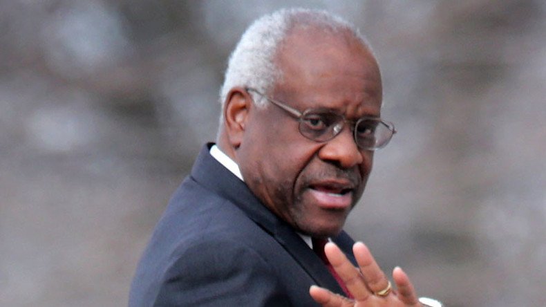 Silent no more: Justice Thomas asks question, breaks 10-year SCOTUS streak