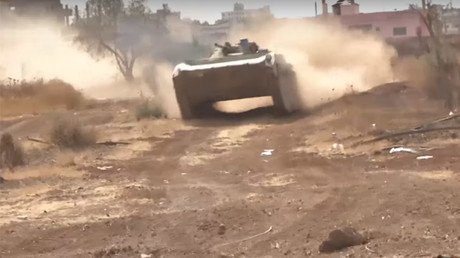 Syrian army makes gains in Daraa with local militia support (VIDEO)