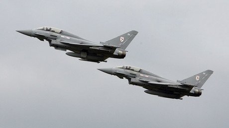Typhoon fighters scrambled to intercept Russian bombers heading to UK airspace
