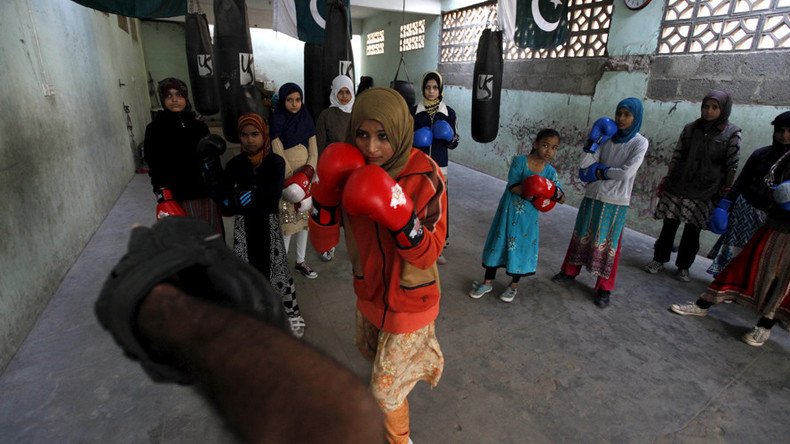 ‘Boxing is in our blood’: Pakistani girls fighting for better life through sport (VIDEO)